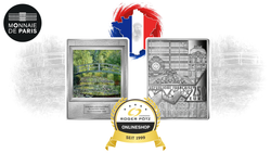 250 Euro Frankreich Silber 1/2 kg PP 2022 Monet - Masterpieces Farbdruck 250 Euro Frankreich Silber 1/2 kg PP 2022 Monet - Masterpieces Farbdruck