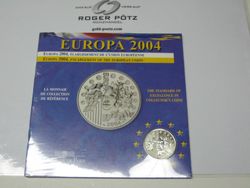 0,25 Euro Frankreich Silber st 2004 Europa Eu Erweiterung