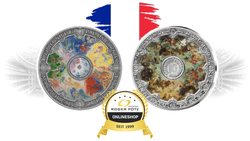 10 Euro Palais Garnier Silber Farbdruck PP 2025 Frankreich Chagal 10 Euro Palais Garnier Silber Farbdruck PP 2025 Frankreich Chagal