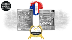 10 Euro Frankreich Silber PP 2022 Monet Wasserlilienteich 10 Euro Frankreich Silber PP 2022 Monet Wasserlilienteich