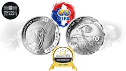 10 Euro FIFA Fußball WM Qatar Silber PP 2022 Frankreich 10 Euro FIFA Fußball WM Qatar Silber PP 2022 Frankreich