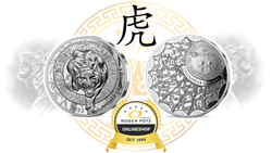 10 Euro Jahr des Tigers Silber PP 2022 Frankreich 10 Euro Jahr des Tigers Silber PP 2022 Frankreich