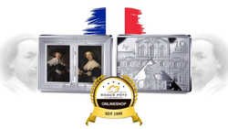 10 Euro Rembrandt Silber Farbdruck PP 2025 Frankreich 10 Euro Rembrandt Silber Farbdruck PP 2025 Frankreich