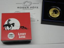 100 Euro 2021 Gold Lucky Luke PP 