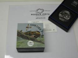 10 Euro Curtiss P-40 Silber PP 2023 Frankreich 