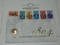 10 Euro Frankreich Gold PP 2004 Napoleon im Numisbrief 