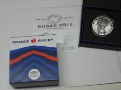 10 Euro Rugby XV de France 2022 Silber PP Frankreich