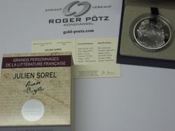 10 Euro Julien Sorel Silber PP 2013 Frankreich 