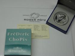 1,50 Euro Frankreich Silber PP 2005 Frederic Chopin