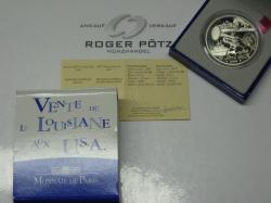 1,50 Euro Frankreich Silber PP 2003 Verkauf von Louisiana