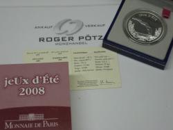 1,50 Euro Frankreich Silber PP 2008 Olympia Schwimmen