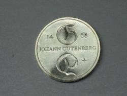 10 Mark 1969 Gutenberg  st DDR 