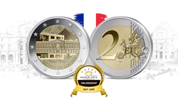 2 Euro Frankreich 2025 Louvre PP 2 Euro Frankreich 2025 Louvre PP