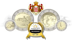 2 Euro Monaco Gedenkmünzen ab 2015 PP zur Auswahl 2 Euro Monaco Gedenkmünzen ab 2015 PP zur Auswahl