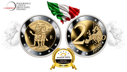 2 Euro Italien 2026 Pinocchio polierte Platte 2 Euro Italien 2026 Pinocchio polierte Platte