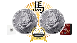 20 Euro Jahr des Pferdes Silber 1 oz HR PP 2026 Frankreich 20 Euro Jahr des Pferdes Silber 1 oz HR PP 2026 Frankreich
