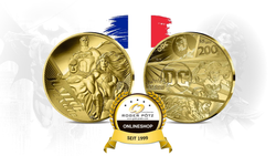 200 Euro Gold PP 2025 DC Comics Frankreich 200 Euro Gold PP 2025 DC Comics Frankreich