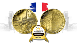 200 Euro UNESCO Notre Dame Gold PP 2025 200 Euro UNESCO Notre Dame Gold PP 2025