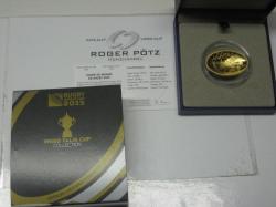 200 Euro Rugby WM Gold PP 2015 Frankreich