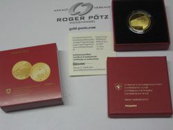 50 Franken Gold 2016 Gotthard Tunnel Gottardo Schweiz 50 Franken Gold 2016 Gotthard Tunnel Gottardo Schweiz