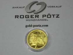 5 x 100 Euro BRD Gold PP Komplettsätze A D F G J ab 2002