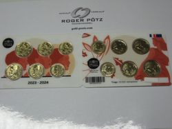 Roger Pötz: 1,60 Euro Miniset 2024 st Frankreich alte und neue Motive