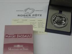 20 Euro 2010 Dassault Silber Piefort PP Frankreich