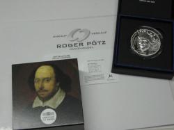 20 Euro Shakespeare Silber High Relief PP 2022 Frankreich