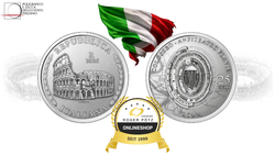 25 Euro 2026 1 kg Silber Colosseum ITALIEN 25 Euro 2026 1 kg Silber Colosseum ITALIEN