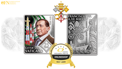 25 Euro Marconi 2024 Silber coloriert PP Vatikan 25 Euro Marconi 2024 Silber coloriert PP Vatikan