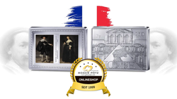 250 Euro Rembrandt Silber 1/2 kg Farbdruck PP 2025 Frankreich 250 Euro Rembrandt Silber 1/2 kg Farbdruck PP 2025 Frankreich