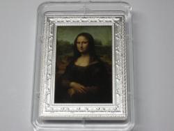 250 Euro Mona Lisa Farbdruck Silber 1/2 kg PP 2019 Masterpieces