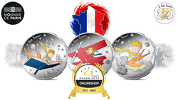 3 x 10 Euro Frankreich 2026 Kleiner Prinz Silber Komplettsatz 3 x 10 Euro Frankreich 2026 Kleiner Prinz Silber Komplettsatz