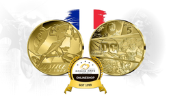 5 Euro Gold PP 2025 DC Comics Frankreich 5 Euro Gold PP 2025 DC Comics Frankreich