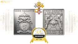 5 Euro Silber Sede Vacante Vatikan 2025 PP Sedisvakanz 5 Euro Silber Sede Vacante Vatikan 2025 PP Sedisvakanz