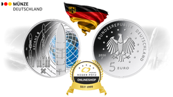5 Euro BRD PP 2026 Ariane 6 Spiegelglanz 5 Euro BRD PP 2026 Ariane 6 Spiegelglanz