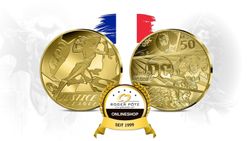 50 Euro Gold PP 2025 DC Comics Frankreich 50 Euro Gold PP 2025 DC Comics Frankreich