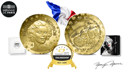 50 Euro Marilyn Monroe 2026 Gold PP Frankreich 50 Euro Marilyn Monroe 2026 Gold PP Frankreich