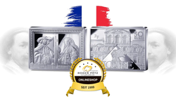 50 Euro Rembrandt Silber 100 Gramm PP 2025 Frankreich 50 Euro Rembrandt Silber 100 Gramm PP 2025 Frankreich