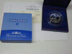 50 Euro Silber 5 Unzen PP 2009 Concorde Frankreich