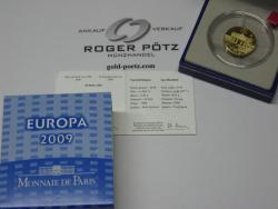 50 Euro 2009 Gold PP Frankreich Europa Mauerfall