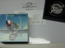 50 Euro 2021 Silber 5 Unzen Mustang P 51