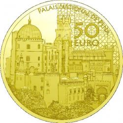 50 Euro UNESCO Palast Pena Frankreich Gold PP 2023