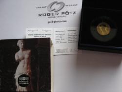 50 Euro Venus de Milo Gold PP 2017 Frankreich Meisterwerke der Museen