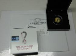 50 Euro 2021 Gold FIFA Fußball WM Quatar