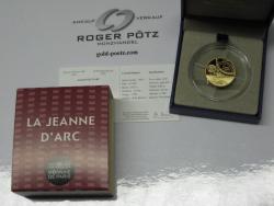 50 Euro La Jeanne D'Arc Gold PP 2012 Schiffsserie Frankreich 