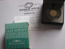 50 Euro Frankreich Gold PP 2010 Lille TGV 