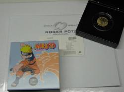 50 Euro Comicserie Naruto Frankreich Gold PP 2023