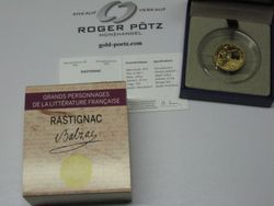 50 Euro Rastignac Gold PP 2014 Frankreich nur 92 Ex. Auflage 