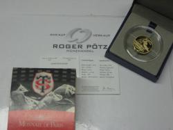 50 Euro Frankreich Gold PP 2010 Rugby Stade Toulousain 